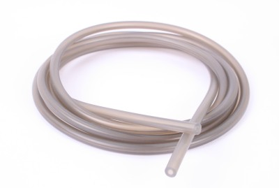 Silicon Fuel Tube Transparent Gray 2.4mm X 5.5mm length 90cm