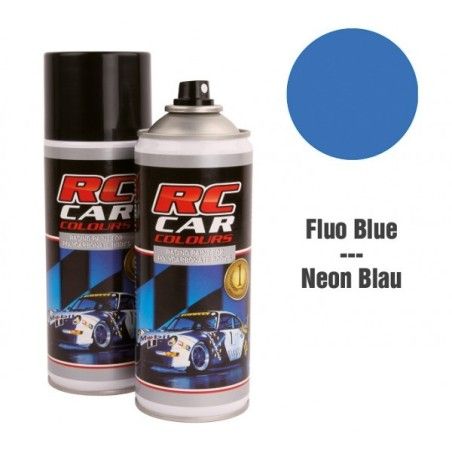 1014-Bombe de peinture  Lexan-fluo bleu