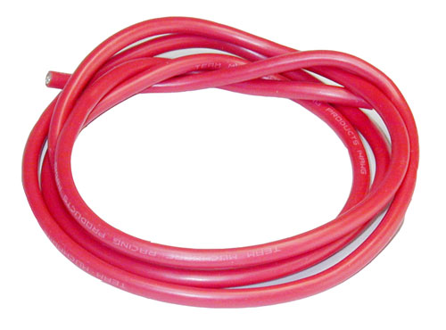 MR-WR14 Cable argent 14 AWG (Rouge) 90cm