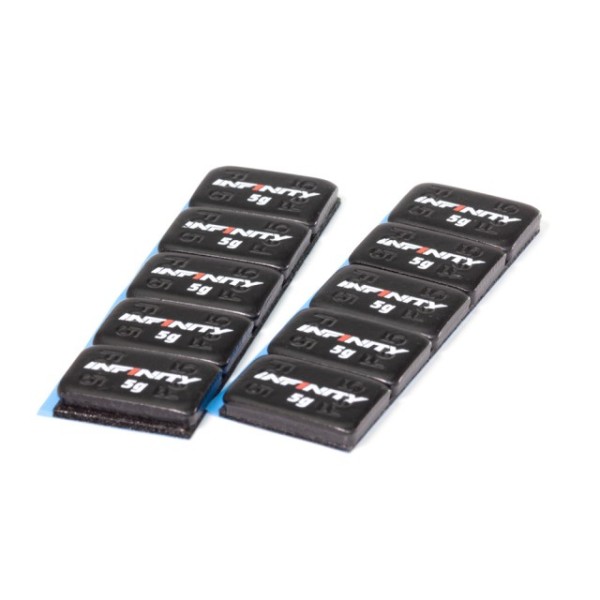 A0072 INFINITY POIDS RACING WEIGHT (Black/5g/10pcs)