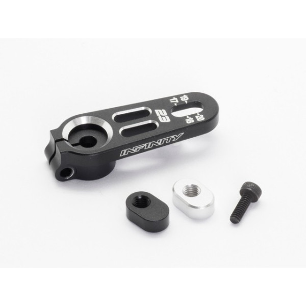 T091 PALONNIER SERVO ALU REGLABLE (for SANWA,KO)