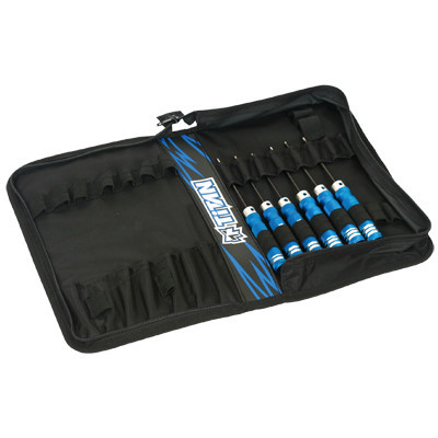 10003 Set de 6 tournevis TITAN avec sacoche 10003 Set de 6 tournevis TITAN avec sacoche