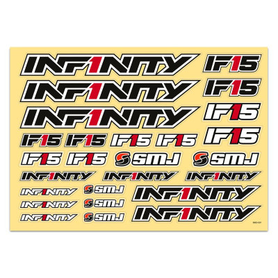 G110 Planche stickers Infinity IF15