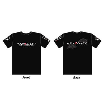 A0090S T-shirt Infinity Noir " 4 étoiles" S