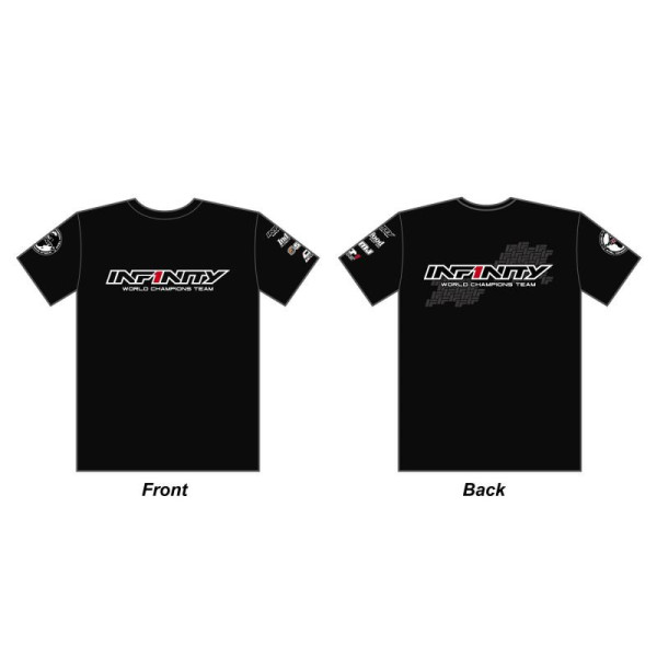 A0090S T-shirt Infinity Noir " 4 étoiles" S