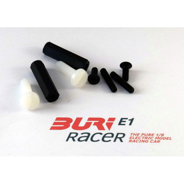 E10006 jeu de vis support de carrosserie arrière