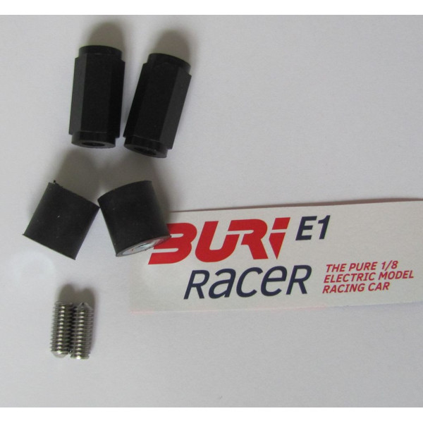 E12018 essieu arrière-ventilateur flexible/support de carr